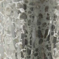 Speckled Mercury Tear Drop Table Lamp with Fabric Shade White - Lalia Home -Desk Lamps sales shop unnamed file 4159