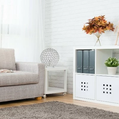 10" Elipse Crystal Ball Sequin Table Lamp Chrome - Elegant Designs 3 10" Elipse Crystal Ball Sequin Table Lamp Chrome - Elegant Designs - Image 3