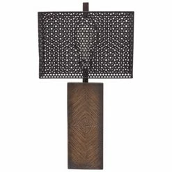 Briek Table Lamp Brown - Signature Design by Ashley