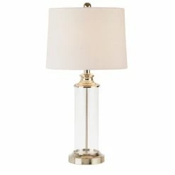 510 Design (Set of 2) 25.75" Clarity Table Lamp Silver