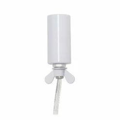 10" Elipse Crystal Ball Sequin Table Lamp White - Elegant Designs -Desk Lamps sales shop unnamed file 4340