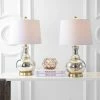 JONATHAN Y 25" (Set of 2) Lavelle Glass Table Lamps (Includes LED Light Bulb) - JONATHAN Y Cobalt