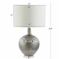 JONATHAN Y 27" Ceramic Andrews Table Lamp (Includes LED Light Bulb) Silver - JONATHAN Y 5 JONATHAN Y 27" Ceramic Andrews Table Lamp (Includes LED Light Bulb) Silver - JONATHAN Y -Desk Lamps sales shop unnamed file 4389