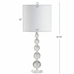 JONATHAN Y 28.5" (Set of 2) Nala Crystal Table Lamp (Includes LED Light Bulb) Clear - JONATHAN Y -Desk Lamps sales shop unnamed file 4433