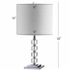 JONATHAN Y 22" (Set of 2) Barnard Crystal/Metal Table Lamp (Includes LED Light Bulb) Clear - JONATHAN Y 5 JONATHAN Y 22" (Set of 2) Barnard Crystal/Metal Table Lamp (Includes LED Light Bulb) Clear - JONATHAN Y -Desk Lamps sales shop unnamed file 4482