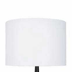 19" Table Lamp Black (Includes LED Light Bulb) - Cresswell Lighting