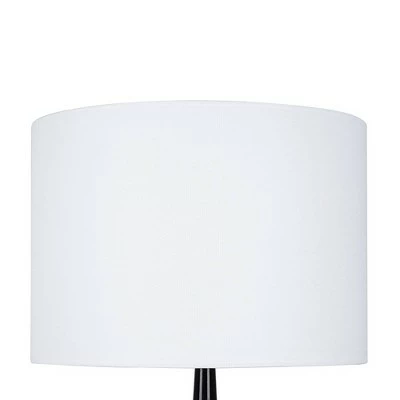 19" Table Lamp Black (Includes LED Light Bulb) - Cresswell Lighting 1 19" Table Lamp Black (Includes LED Light Bulb) - Cresswell Lighting