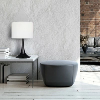 19" Table Lamp Black (Includes LED Light Bulb) - Cresswell Lighting 5 19" Table Lamp Black (Includes LED Light Bulb) - Cresswell Lighting - Image 5