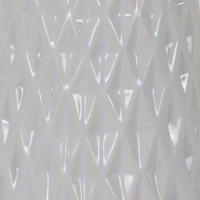 26" Set of Two Jameson Textured Ceramic Table Lamp White - Decor Therapy 3 26" Set of Two Jameson Textured Ceramic Table Lamp White - Decor Therapy - Image 3