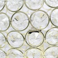 8" Crystal Ball Sequin Table Lamp Gold - Elegant Designs -Desk Lamps sales shop unnamed file 4709