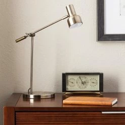 Desk Lamps sales shop 3 Cantilever LED Desk Lamp - Threshold Brass