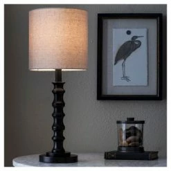 Shiloh Table Lamp Espresso - Threshold™