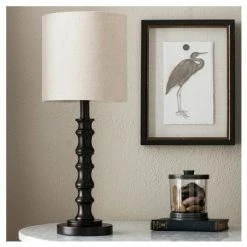 Shiloh Table Lamp Espresso - Threshold™ -Desk Lamps sales shop unnamed file 4754