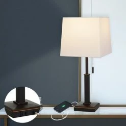 Square Stick with Outlet Table Lamps - Threshold™ Nickel -Desk Lamps sales shop unnamed file 4762