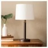 Davis Table Lamp Black - Threshold