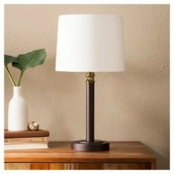 Davis Table Lamp Black - Threshold™