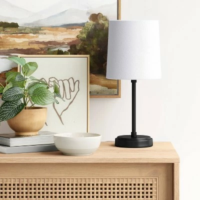 Metal Stick Mini Table Lamp - Threshold™ Brass 2 Metal Stick Mini Table Lamp - Threshold™ Brass - Image 2