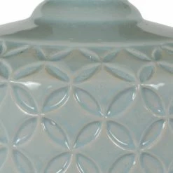 Set of 2 Della Ceramic LED Table Lamps (Includes Energy Efficient Light Bulb) - Decor Therapy White -Desk Lamps sales shop unnamed file 4813