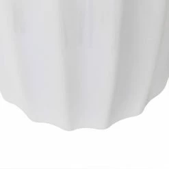 27" Cannon Crackle Table Lamp White - Decor Therapy -Desk Lamps sales shop unnamed file 4833