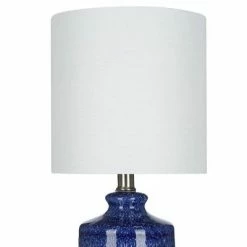 14.75" Ceramic Accent Lamp Blue - Cresswell Lighting 7 14.75" Ceramic Accent Lamp Blue - Cresswell Lighting -Desk Lamps sales shop unnamed file 4861