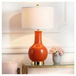 Ceramic Paris Table Lamp - Safavieh Red -Desk Lamps sales shop unnamed file 4866
