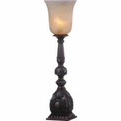 (Set of 2) 27.5" Dion Arifact Table Lamp Black (Includes CFL Light Bulb) - Safavieh -Desk Lamps sales shop unnamed file 4869