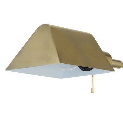 20" Pharmacy Desk Lamp Brass - Cresswell Lighting 3 20" Pharmacy Desk Lamp Brass - Cresswell Lighting - Image 3