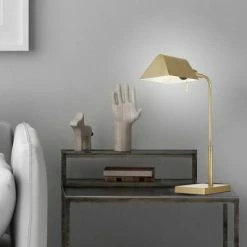 20" Pharmacy Desk Lamp Brass - Cresswell Lighting 10 20" Pharmacy Desk Lamp Brass - Cresswell Lighting -Desk Lamps sales shop unnamed file 4878