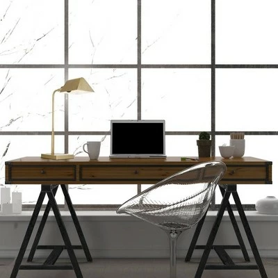 20" Pharmacy Desk Lamp Brass - Cresswell Lighting 6 20" Pharmacy Desk Lamp Brass - Cresswell Lighting - Image 6