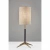 26.75" Davis Table Lamp Matte Black - Adesso