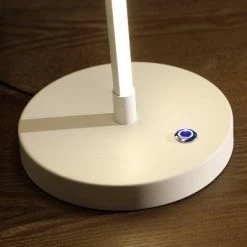 18" Modern Metal Spiral Table Lamp (Includes LED Light Bulb) White - Ore International 11 18" Modern Metal Spiral Table Lamp (Includes LED Light Bulb) White - Ore International -Desk Lamps sales shop unnamed file 4930