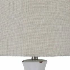 30" Ceramic Callie Table Lamp White - Decor Therapy 14 30" Ceramic Callie Table Lamp White - Decor Therapy -Desk Lamps sales shop unnamed file 4939