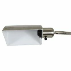 13" Adjustable Pharmacy Table Lamp Brushed Steel - Decor Therapy -Desk Lamps sales shop unnamed file 4951