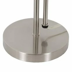 13" Adjustable Pharmacy Table Lamp Brushed Steel - Decor Therapy -Desk Lamps sales shop unnamed file 4952