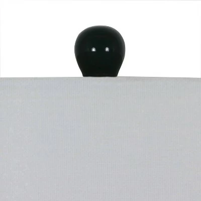 24.5" Ceramic Tamara Faceted Table Lamp Emerald Green - Decor Therapy 3 24.5" Ceramic Tamara Faceted Table Lamp Emerald Green - Decor Therapy - Image 3