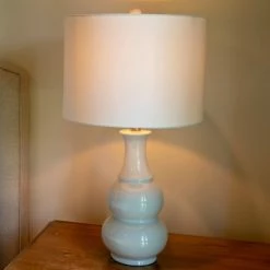 26.5" Harper Ceramic Table Lamp White (Includes CFL Light Bulb) - Decor Therapy 7 26.5" Harper Ceramic Table Lamp White (Includes CFL Light Bulb) - Decor Therapy -Desk Lamps sales shop unnamed file 4968
