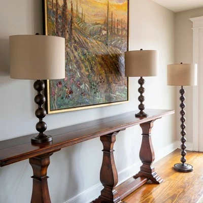 58.5" 3pk Ettie Stacked Ball Table Lamp Bronze - Decor Therapy 7 58.5" 3pk Ettie Stacked Ball Table Lamp Bronze - Decor Therapy - Image 7