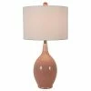 27" Annabelle Ceramic Table Lamp Rose - Decor Therapy