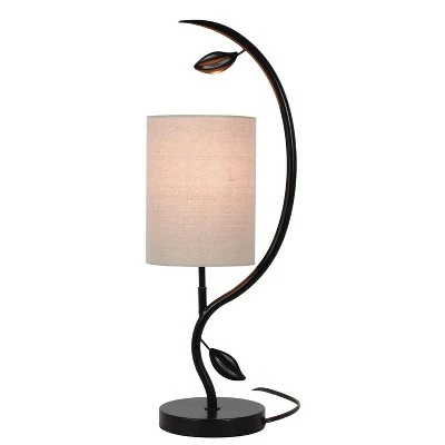 22" Anna Leaf Table Lamp Painted Bronze - Decor Therapy 1 22" Anna Leaf Table Lamp Painted Bronze - Decor Therapy