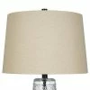 29" Glass Table Lamp Clear - Cresswell Lighting