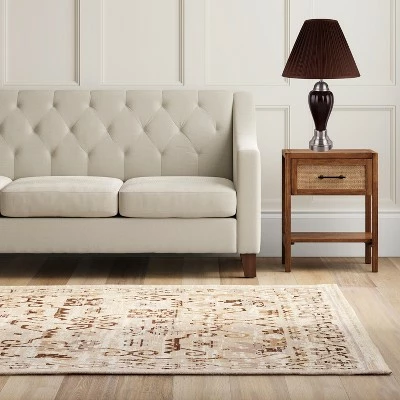 27" Traditional Metal Table Lamp with Cone Shade Brown - Ore International 1 27" Traditional Metal Table Lamp with Cone Shade Brown - Ore International