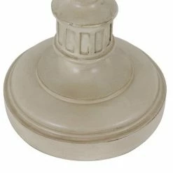 30" x 12" Dora Sculpted Resin Table Lamp Distressed Cream - Decor Therapy -Desk Lamps sales shop unnamed file 5102