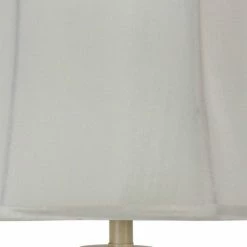 30" x 12" Dora Sculpted Resin Table Lamp Distressed Cream - Decor Therapy -Desk Lamps sales shop unnamed file 5104