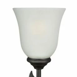 12" Metal Floral Uplight Table Lamp - Cresswell Lighting -Desk Lamps sales shop unnamed file 5145
