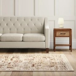 12" Traditional Small Ceramic Table Lamp White - Ore International