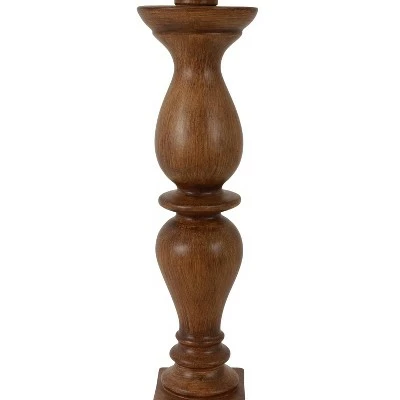 23" Ellie Transitional Table Lamp Honey Pine - Decor Therapy 5 23" Ellie Transitional Table Lamp Honey Pine - Decor Therapy - Image 5