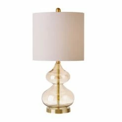 510 Design 2pc Ellipse Table Lamp Pink