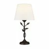 21" Metal Floral Table Lamp (Includes LED Light Bulb) - Cresswell Lighting