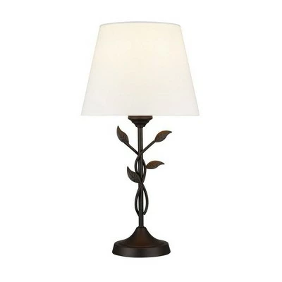 21" Metal Floral Table Lamp (Includes LED Light Bulb) - Cresswell Lighting 1 21" Metal Floral Table Lamp (Includes LED Light Bulb) - Cresswell Lighting