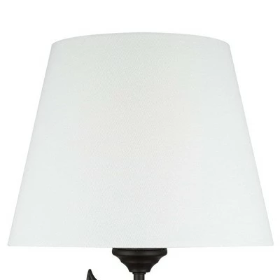 21" Metal Table Lamp Floral - Cresswell Lighting 3 21" Metal Table Lamp Floral - Cresswell Lighting - Image 3